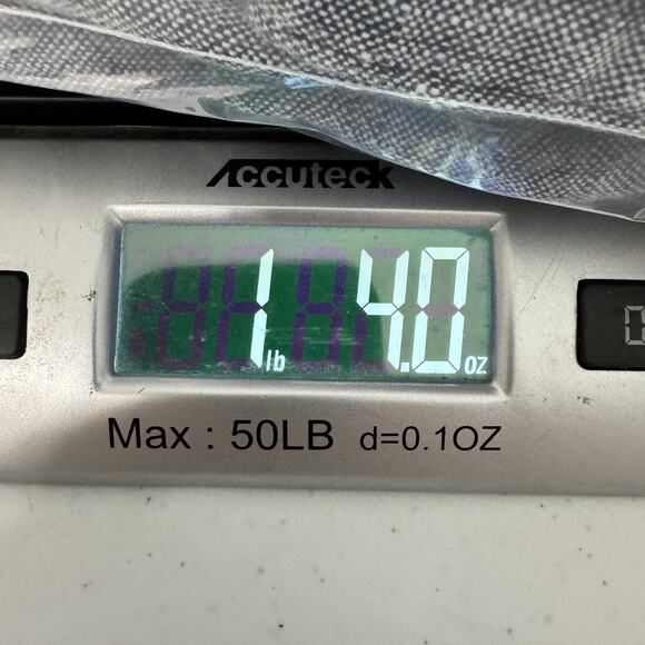 Lands' End 100% Linen Midi Shirt Dress Sz L (14-16) Chambray Blue Pockets Beachy - Picture 12 of 12